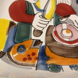 Italian ceramic empty pocket by Desimone