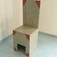 Neo-Brutalist and Postmodern Console-Pedestal – Unique artisan piece.
