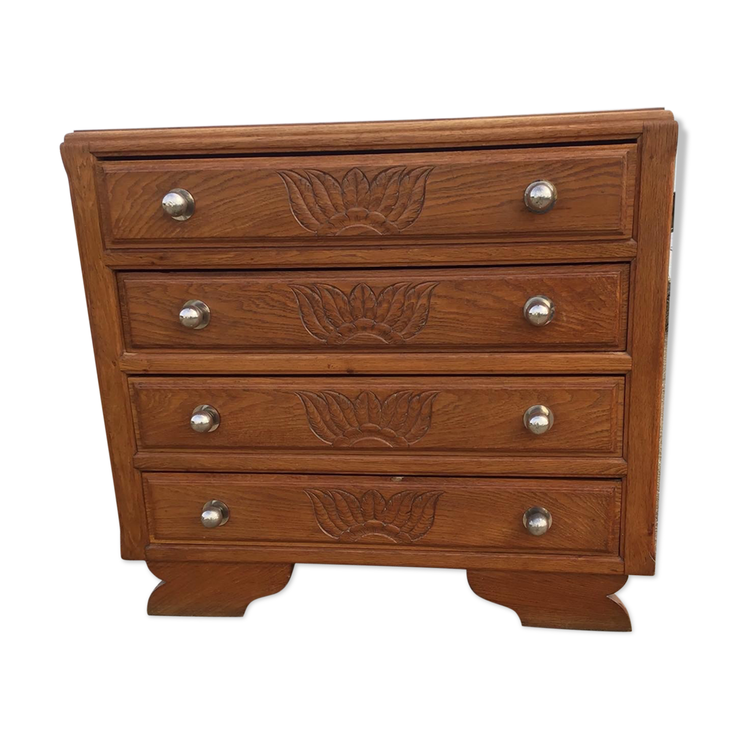 Chest of drawers year 30 in golden oak