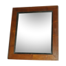 Old bevelled mirror  50x56cm