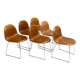 Ensemble de 6 chaises de design danois Gubi 3D de Komplot Design, 2003