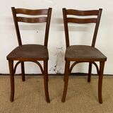Pair of bistro chairs