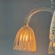 Venetian Chandelier by Barovier in Colorless Murano Glass, Circa 1940