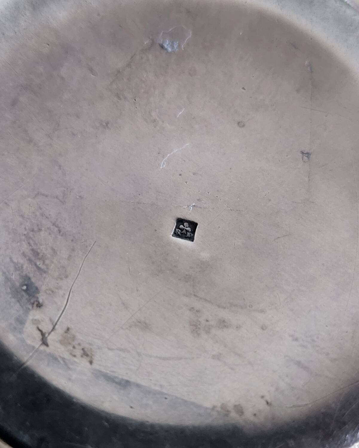 Silver-plated metal timbale by RAVINET d'ENFERT