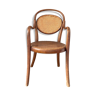 Children's armchair vintage cannage, thonet