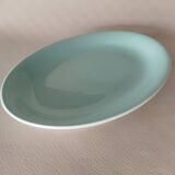 Semi-porcelain dish Céranord celadon green