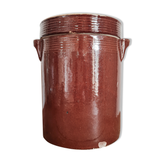 Old terracotta pot large dimensions