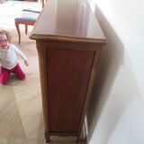 bibus 2 shelves - Small bookcase - Solid wood - Louis XV style