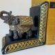 Pair of Unique Decorative Elephant Bookends Made in India