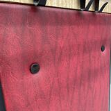 Vintage Wall-Mounted Hallway Panel with Hooks, Mirror & Shelf, 1960s