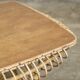 Rattan coffee table