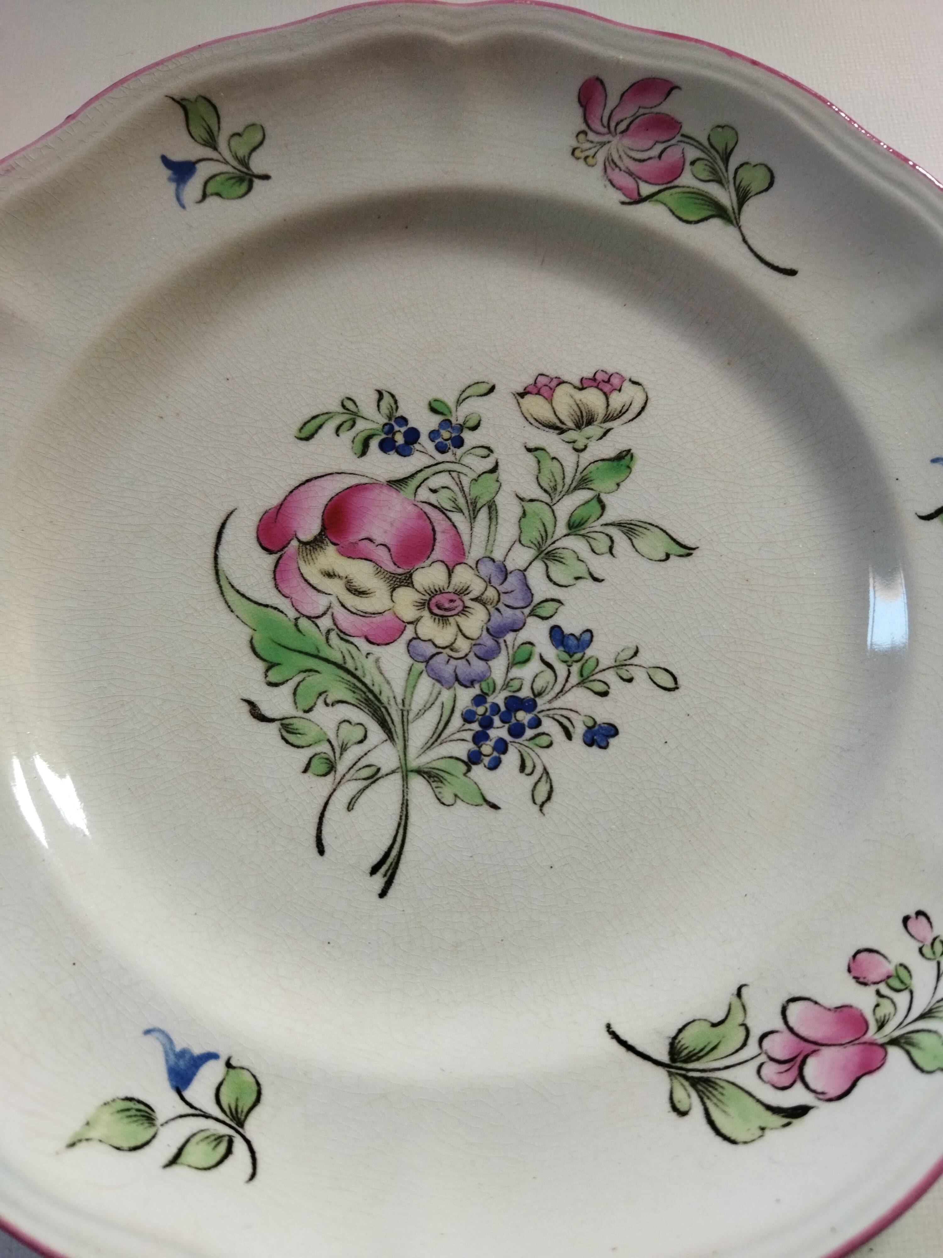K&G Lunéville dessert plates