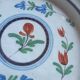 Deux assiettes XIXème en faïence