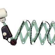 Industrial East German Scissor Lamp from VEB Zweckleuchtenbau Dresden, 1950
