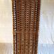 Wicker bread bin - mid-20th century