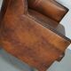 Vintage Dutch Cognac-Coloured Leather Club Chair, Lot of 2