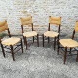 Straw chairs