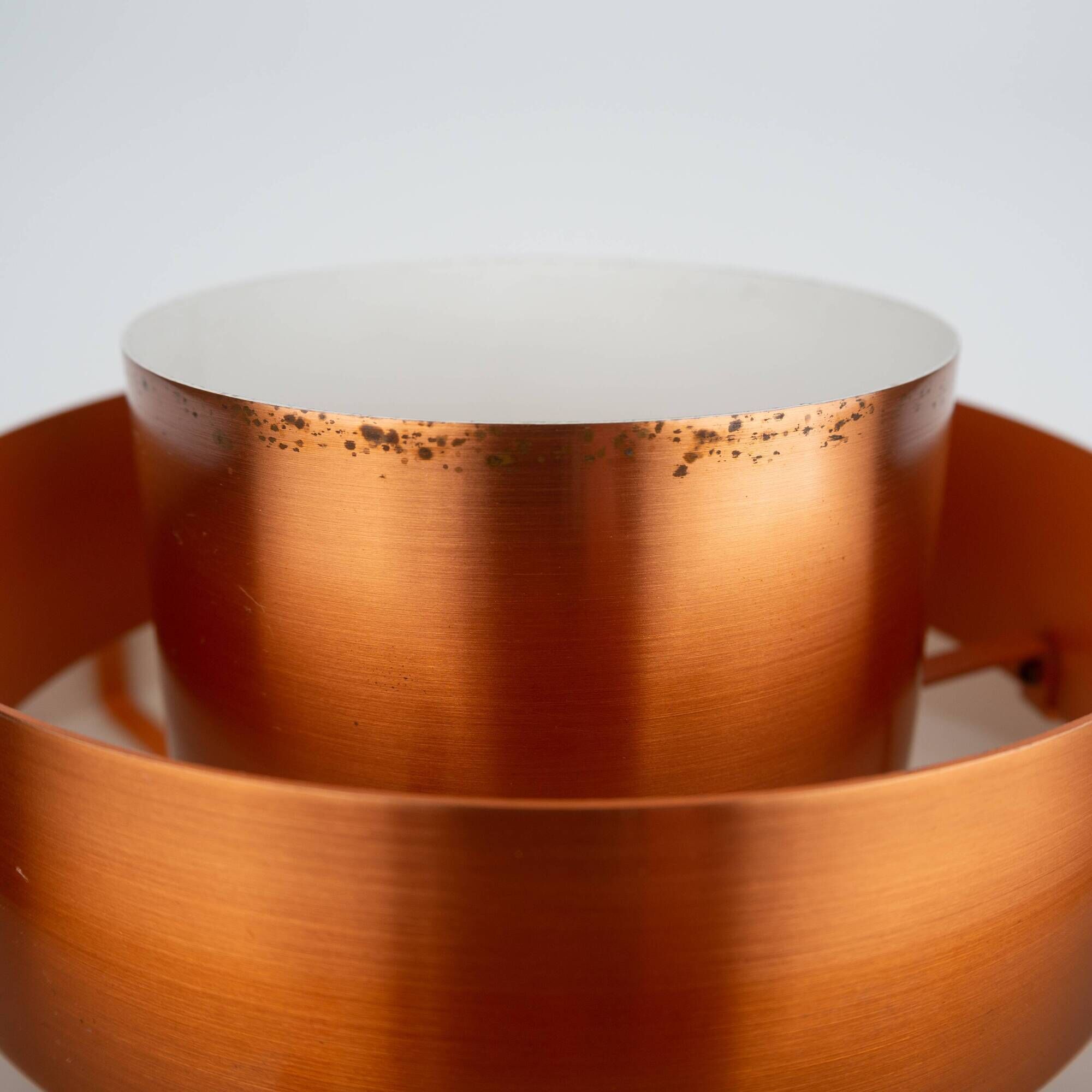 Danish vintage pendant lamp Roulet by Jo Hammerborg, Fog og Morup, 1963