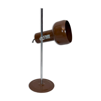 Lampe de table italienne en métal articulé vintage des années 70