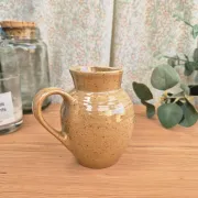 Pot vase carafe pichet vintage grès