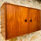 Teak storage cabinet, Scandinavian style, Circa 60's