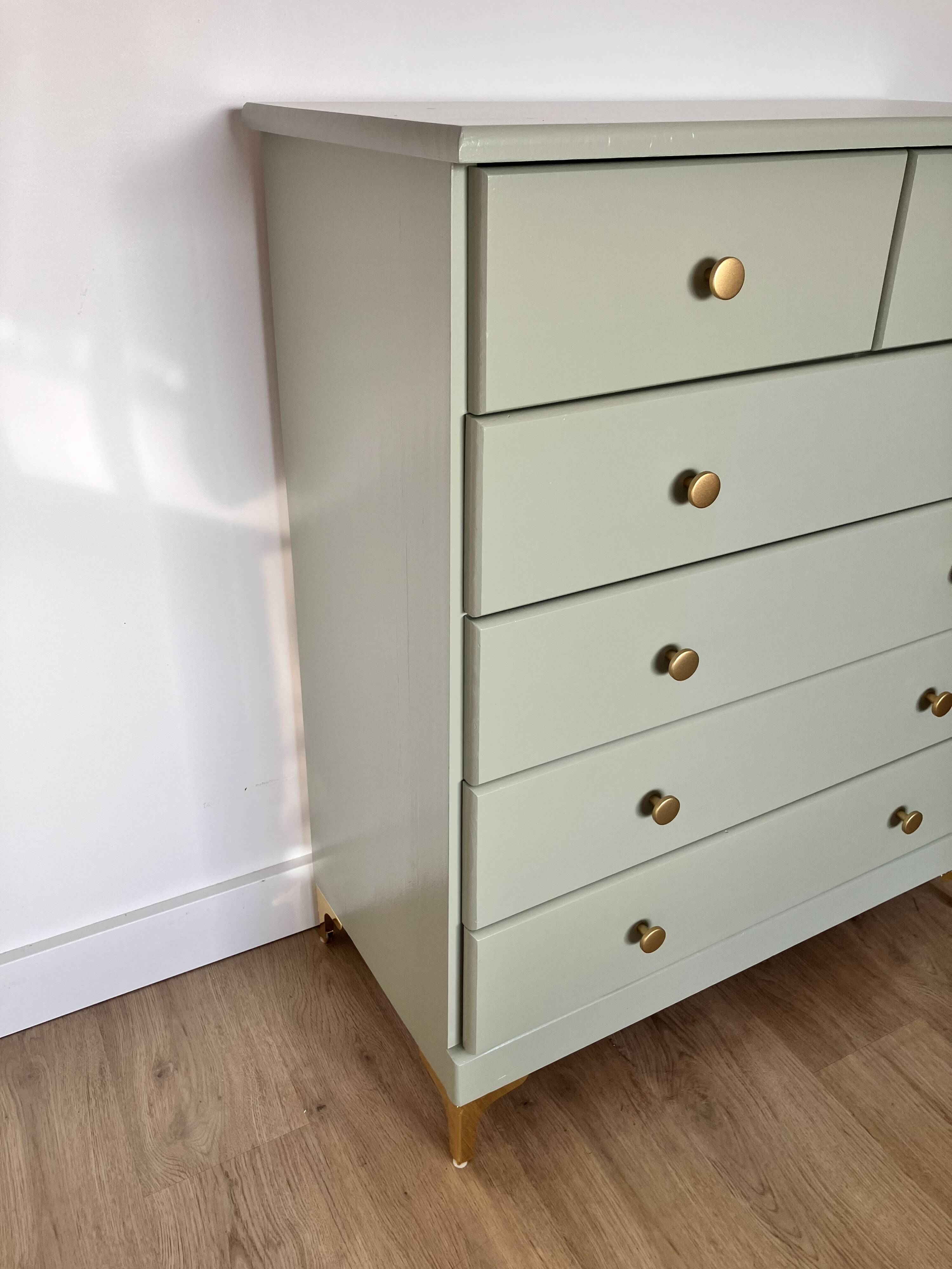 6-drawer chest in solid pine