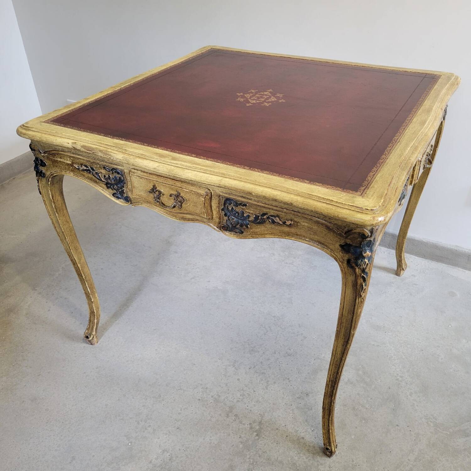Antique gaming table in Louis XV style