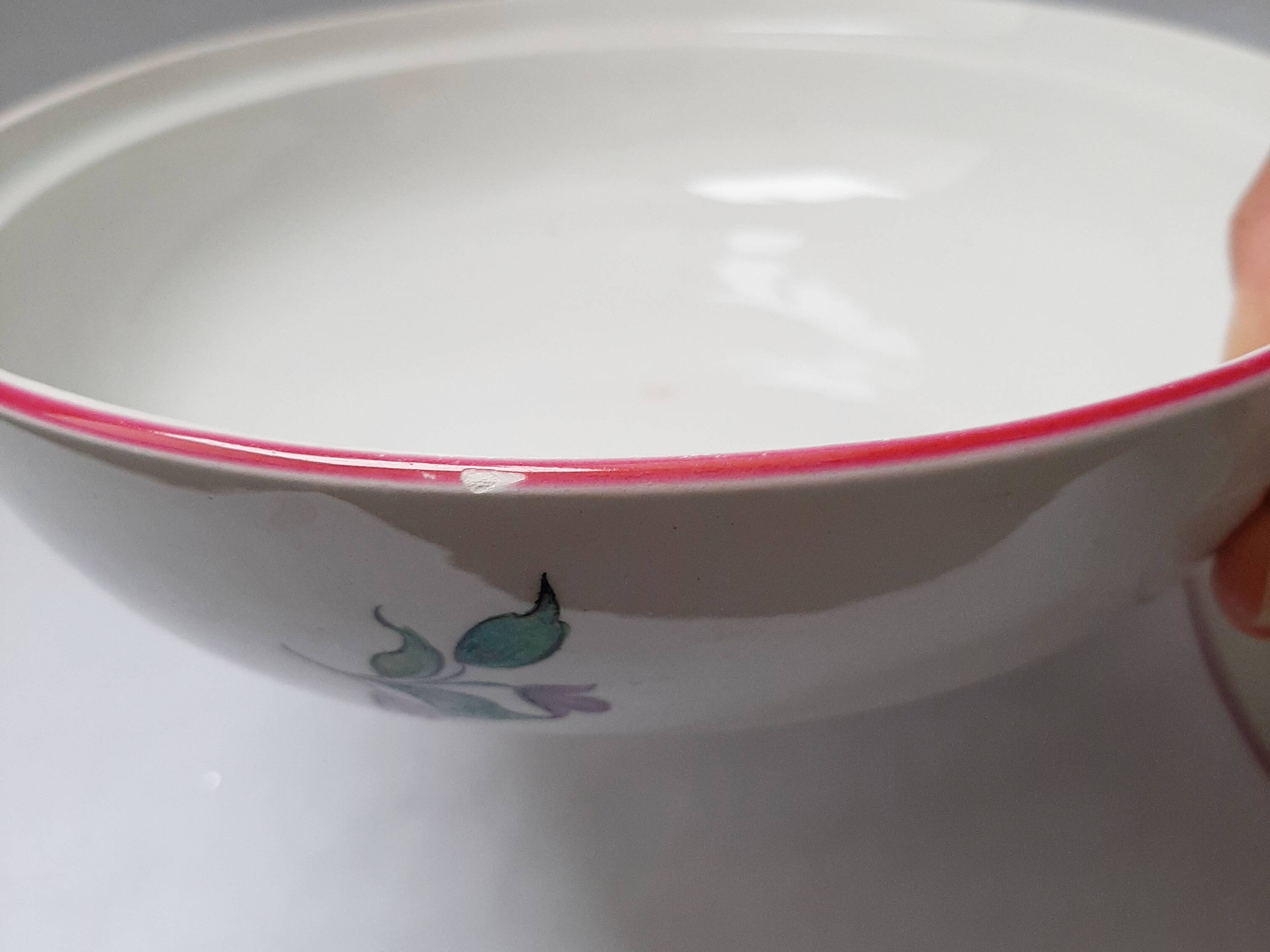 Large sweet jar in Lunéville earthenware.