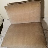 Chauffeuse et pouf Gao Cinna 1970/1980
