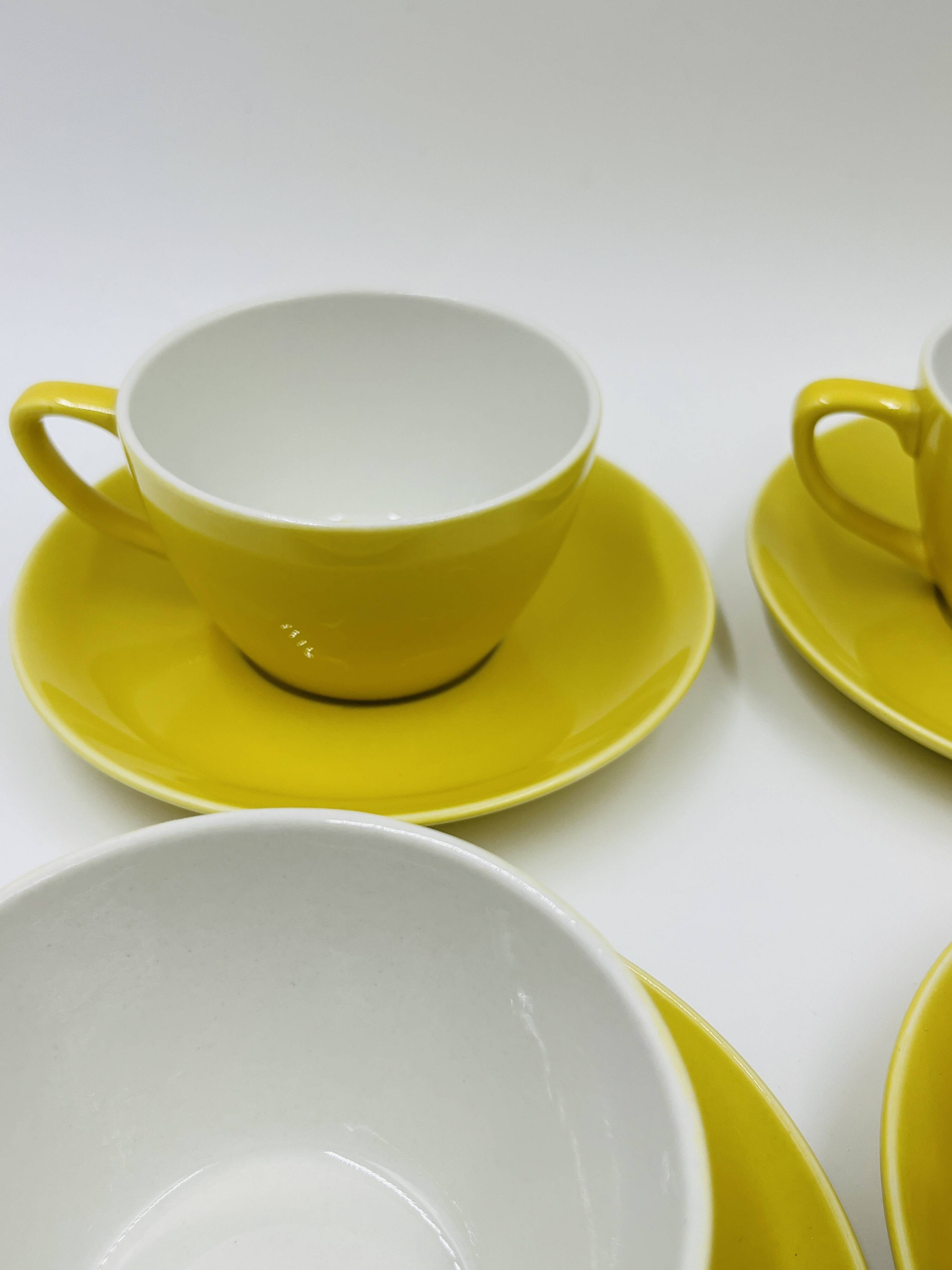Set of 4 cups and saucers Villeroy & Boch