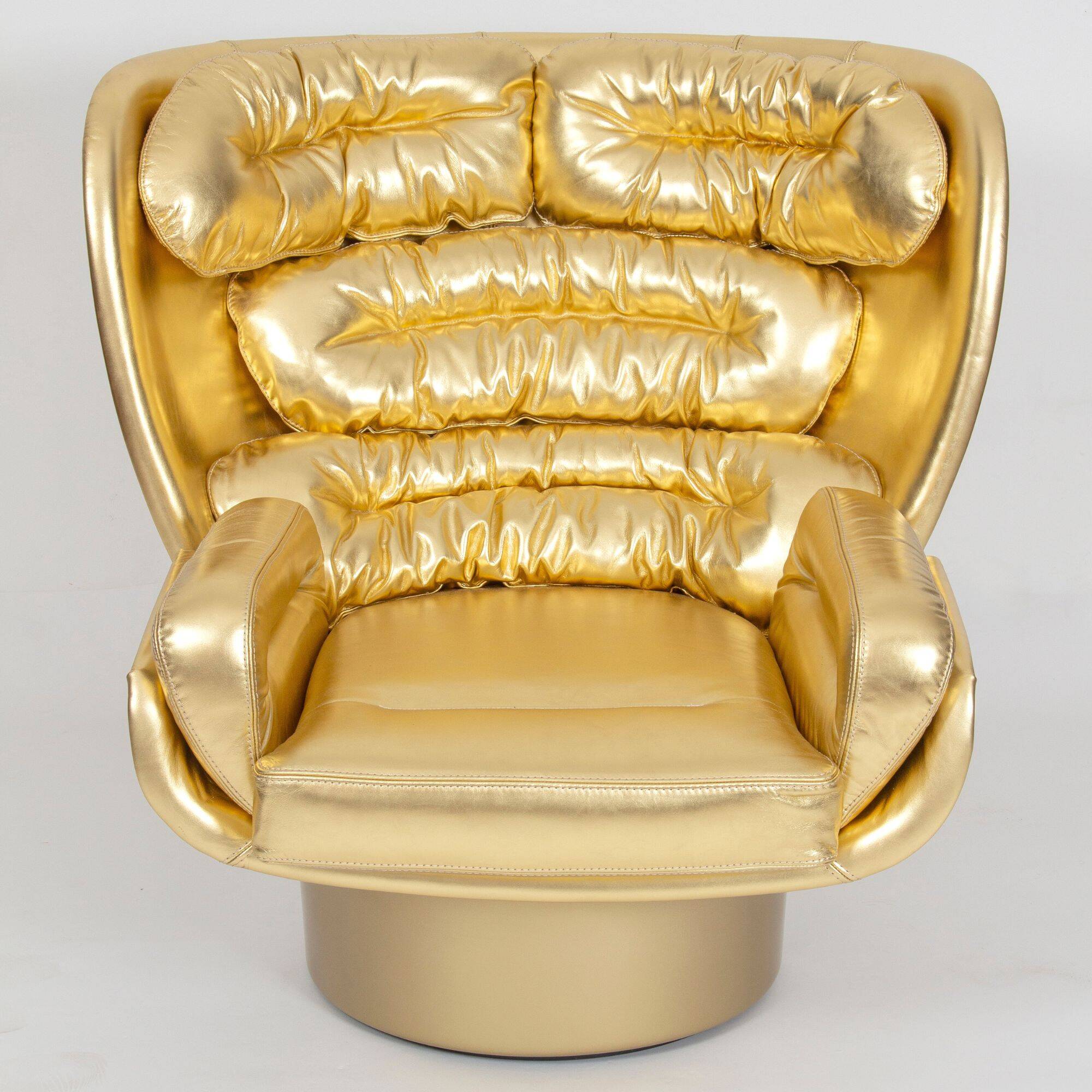 Elda Chair by Joe Colombo - Golden Limited Edition of 20