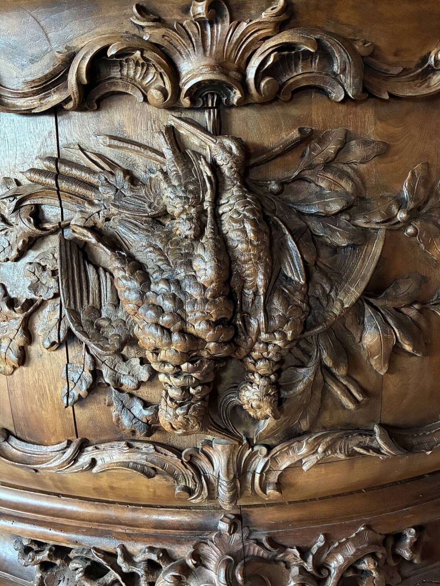 Monumental sideboard from the 19th century.