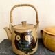 Glazed ceramic teapot, 1980s