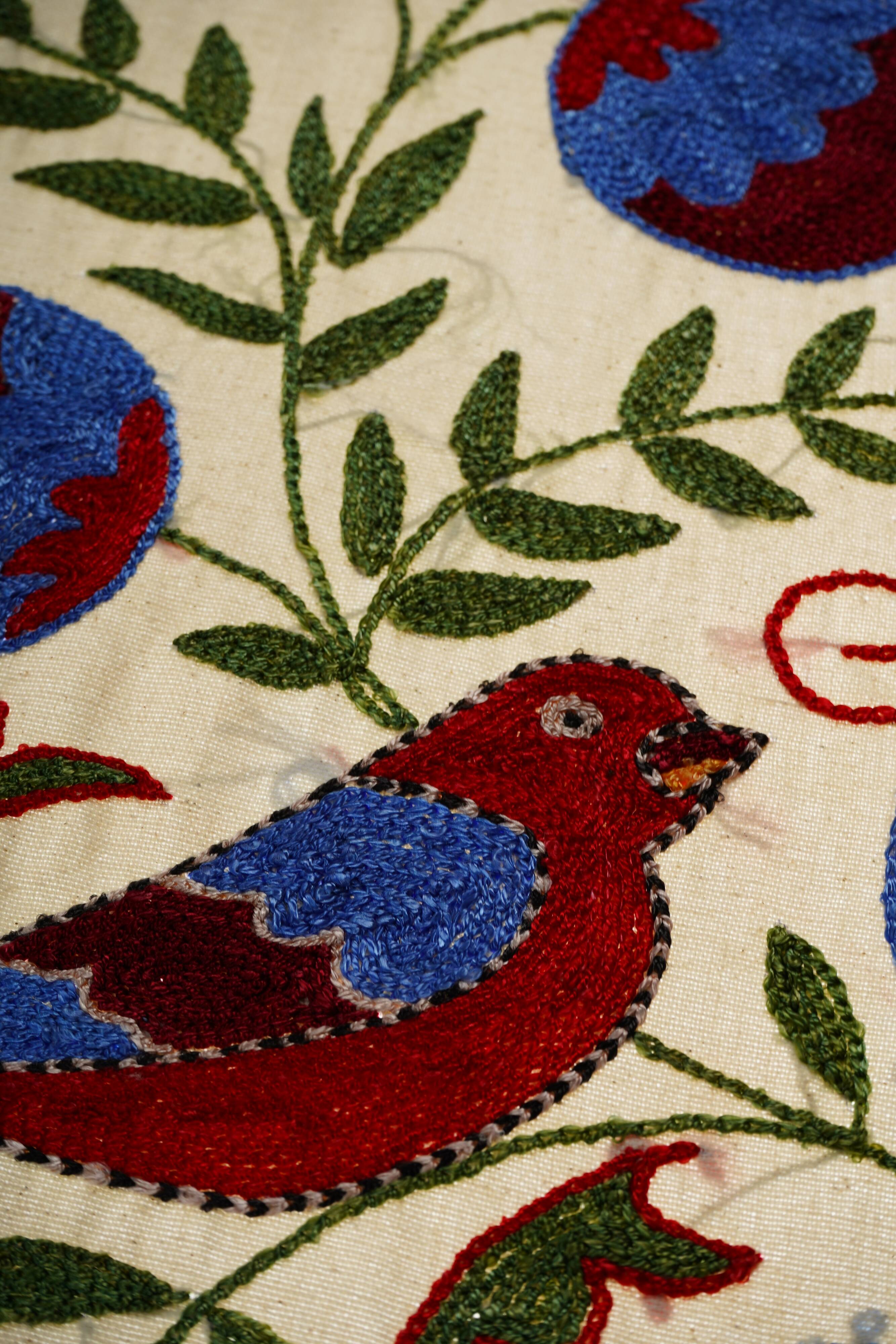 Hand-knotted rug, vintage Turkish rug 51x90 cm