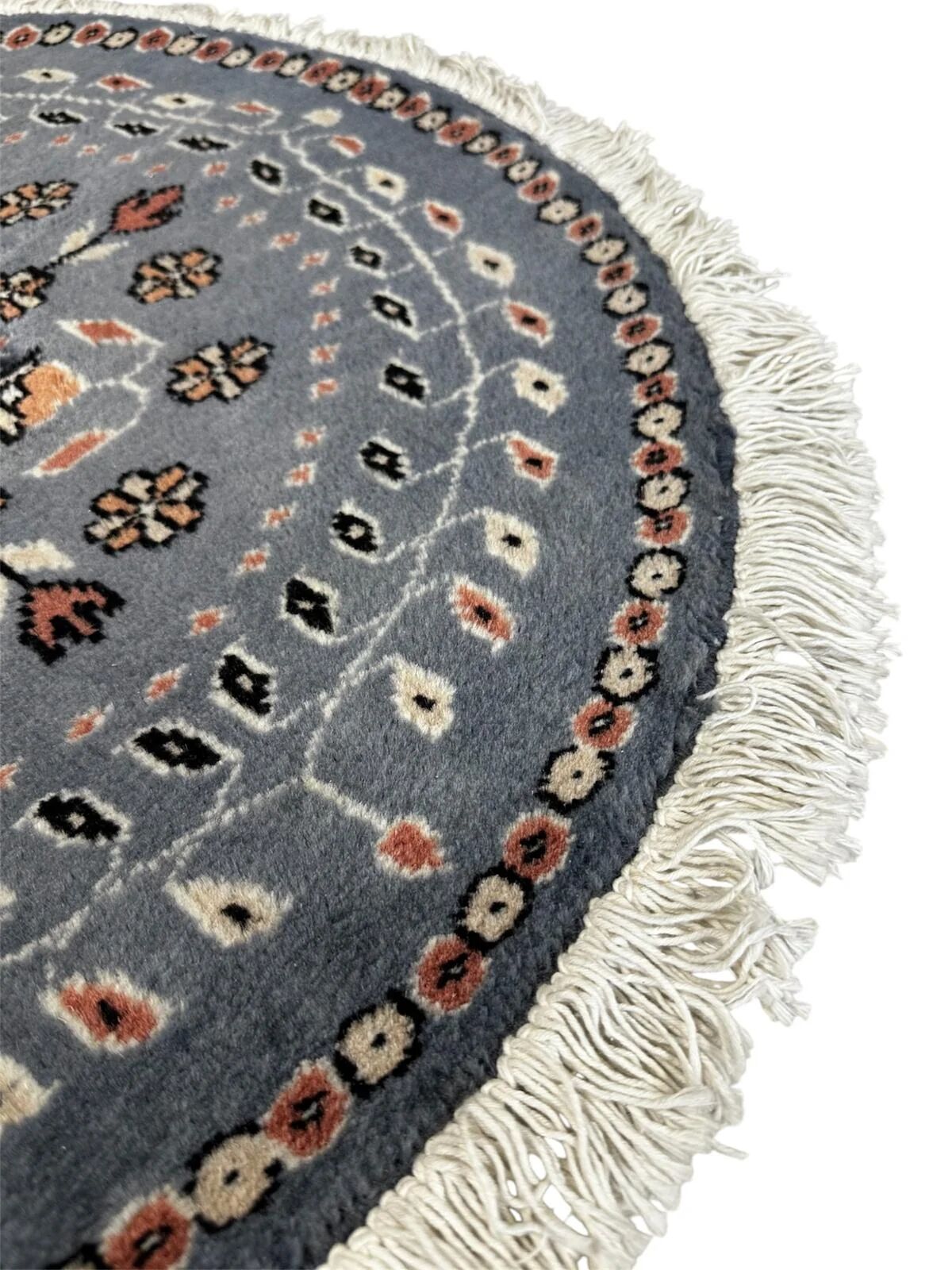 Tapis persan rond fait main