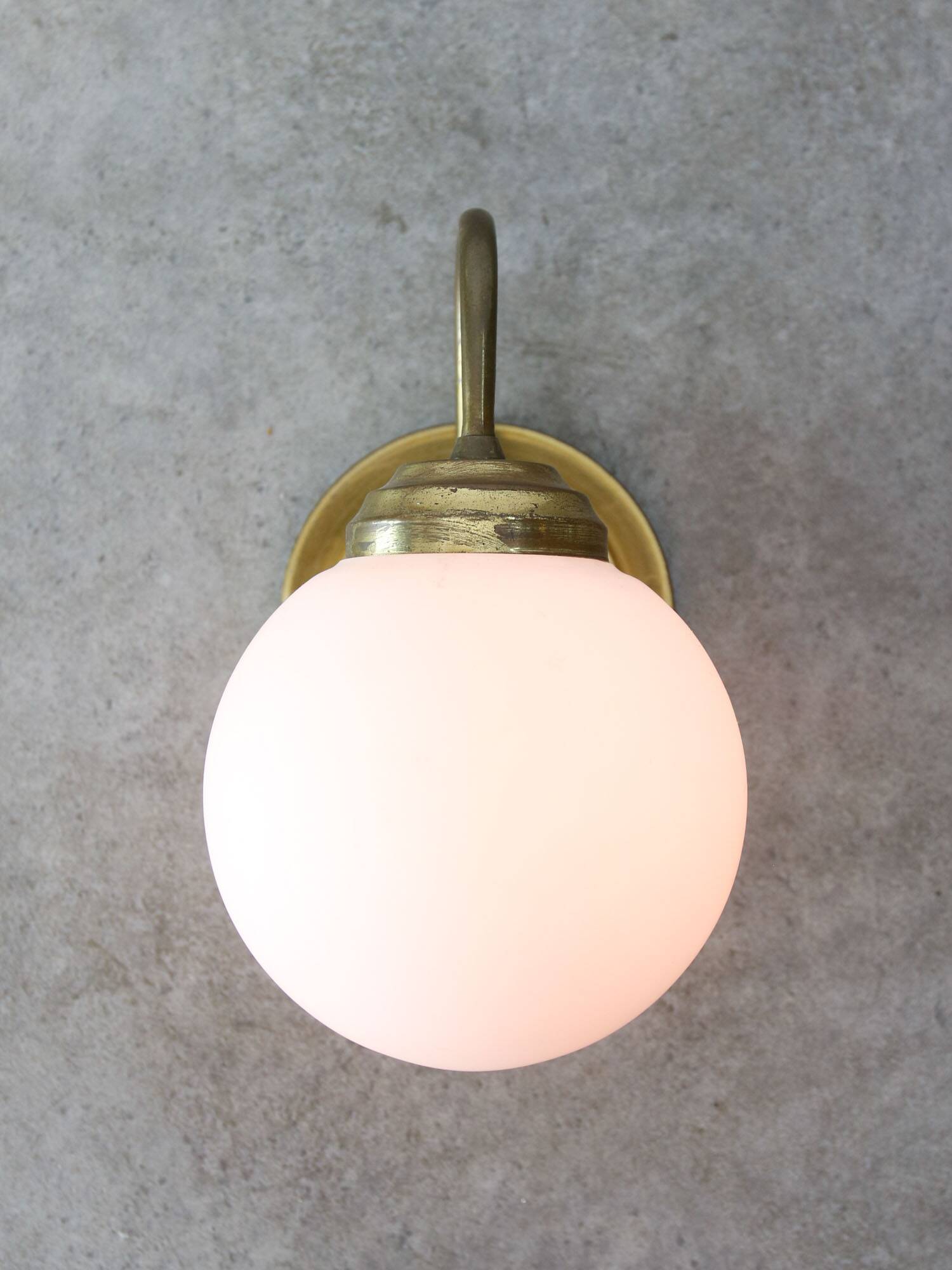 Mid-Century Italian Brass Wall Lamp, 1960s