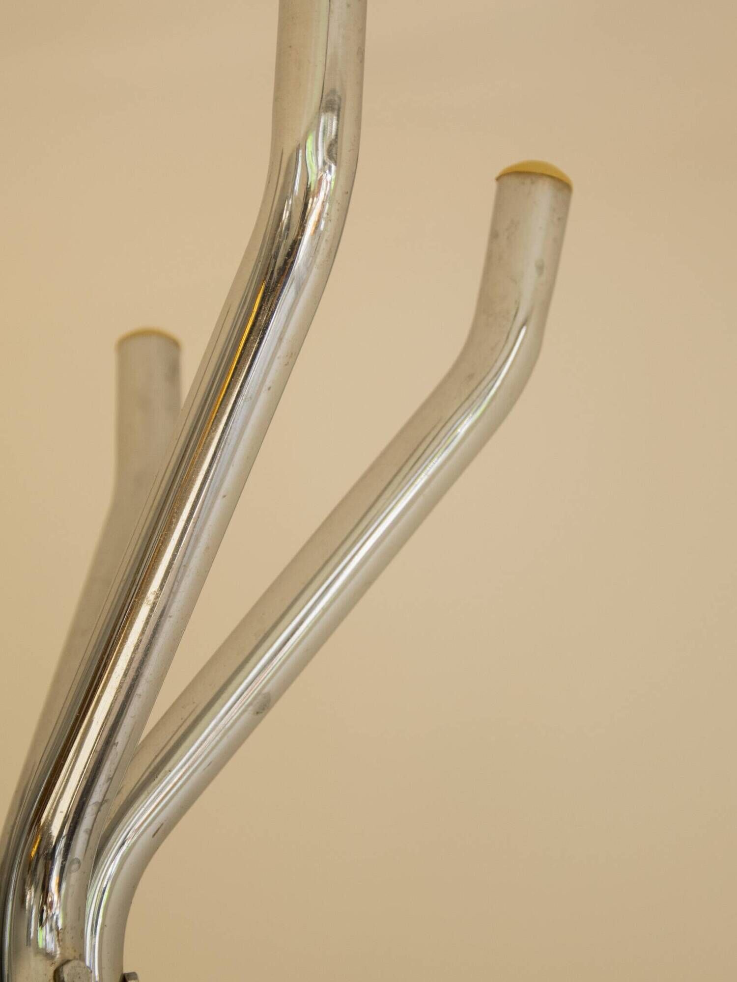 Vintage chrome coat rack