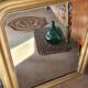 Miroir Louis Philippe doré 88 x 72