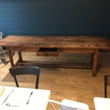 Grande table de ferme ancienne