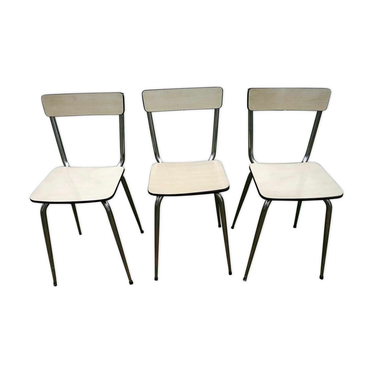 Set of Formica chairs