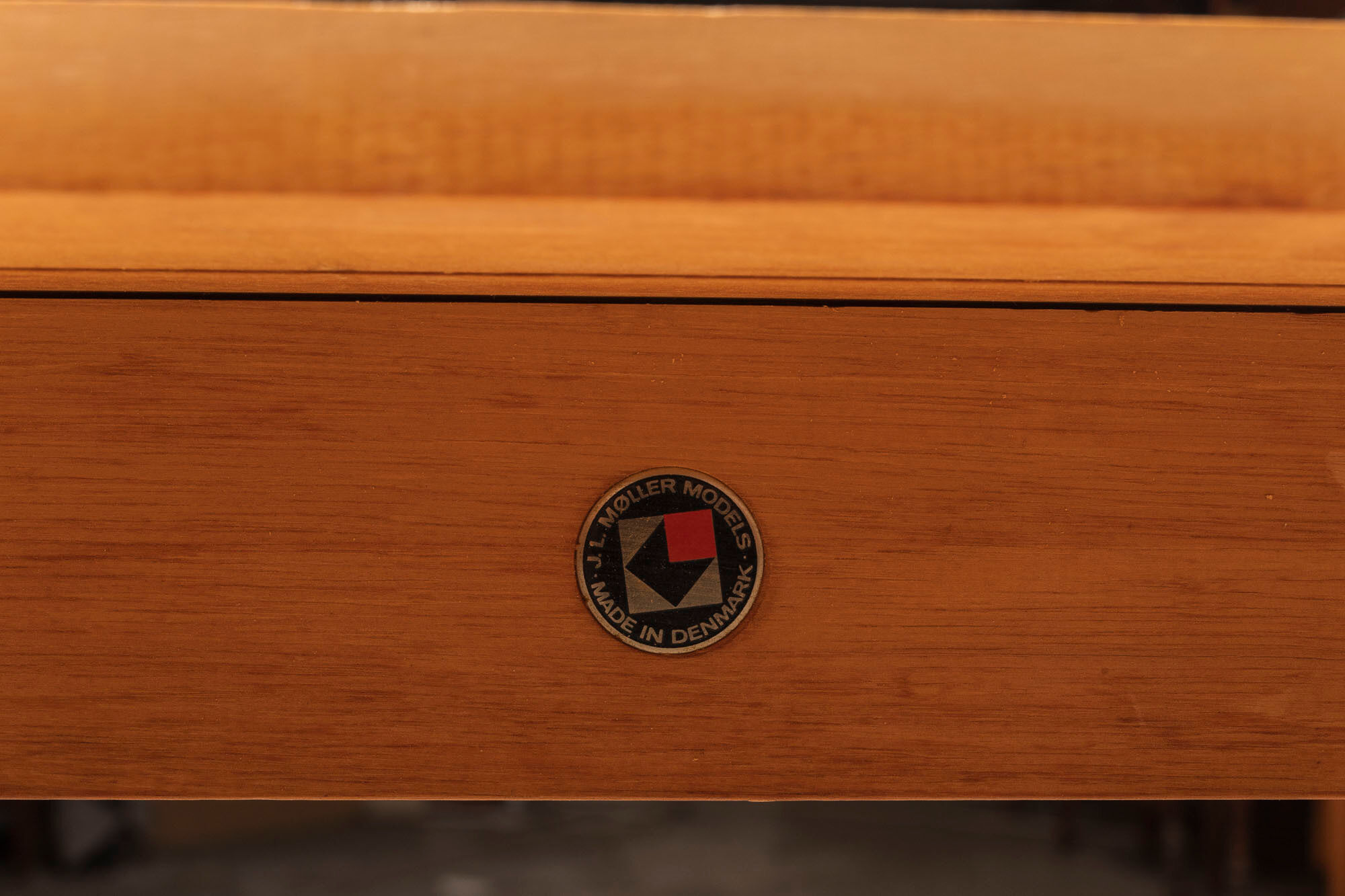 Danish extendable table teak No. 254 by Niels Otto Møller for JL Møllers, 1960s