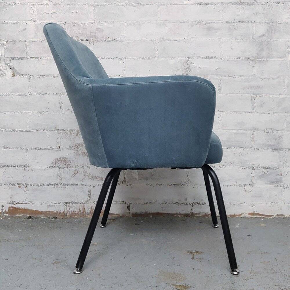 Velvet Armchair, 1960s