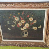 Oil on panel signed 79 cm x 69 cm