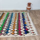 Tapis berbère en laine fait main 245 X 153CM