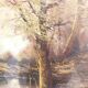 Paysage de Marotta, huile sur toile, fin du XXe siècle