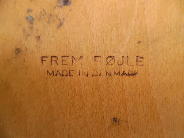 Set of 4 Hans Olsen Scandinavian chairs