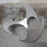 "Propeller" coffee table designed by Knut Hesterberg, Ronald Schmitt edition