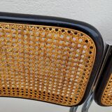 Set of 4 Marcel Breuer cesca black b32 chairs