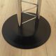 Italian lattice base side table, 1970s