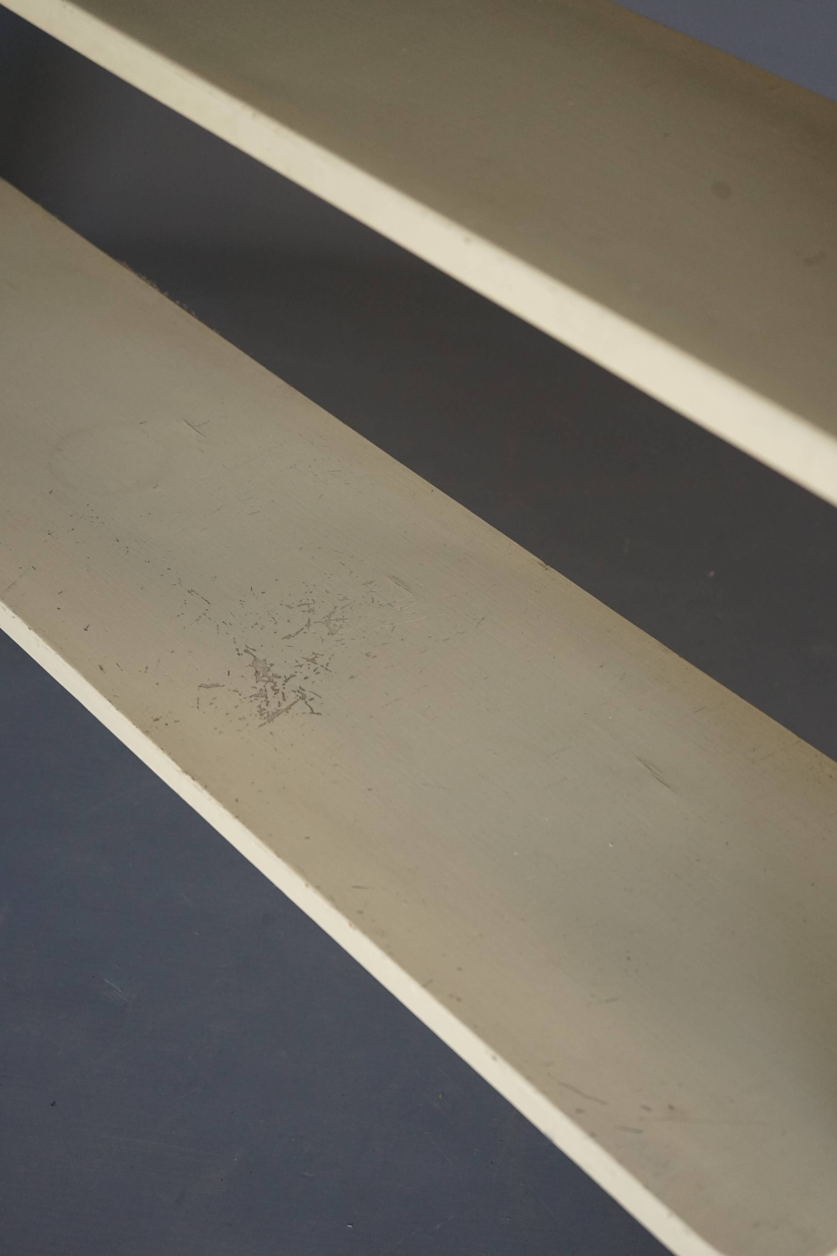 A Dutch wooden 1940s shelving unit in Modernist style